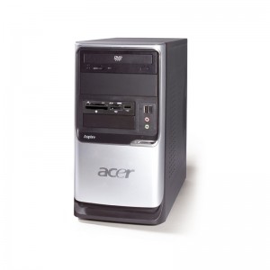 Torre ATX Acer Aspire T180 AMD Athlon X2 2GB 500GB HDD W10 USADO (1 ano de garantia)